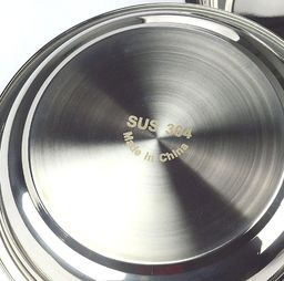 304不銹鋼圓盤 14-26cm加厚邊加深設(shè)計(jì)，實(shí)用與美觀的完美融合